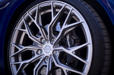 Maserati Ghibli Concaver CVR1 Brushed Titanium