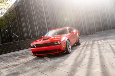 Dodge Challenger Concaver CVR8 Brushed Titanium