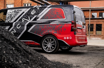 Mercedes-Benz Vito Concaver CVR1 Brushed Titanium