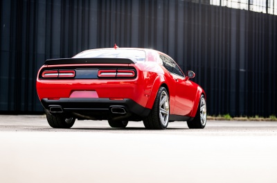 Dodge Challenger Concaver CVR8 Brushed Titanium