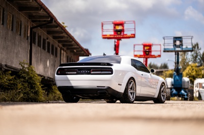 Dodge Challenger Concaver CVR9 Brushed Titanium
