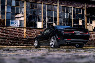 Dodge Challenger Concaver CVR9 Brushed Titanium