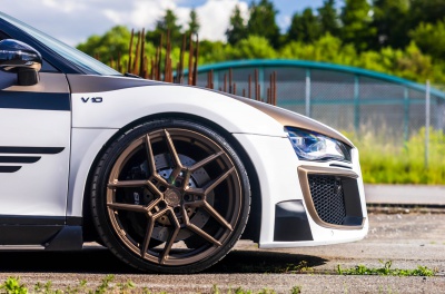 Audi R8 Concaver CVR5 Matt Bronze