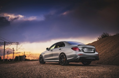 Mercedes-Benz E Class / E63 Concaver CVR4 Double Tinted Black