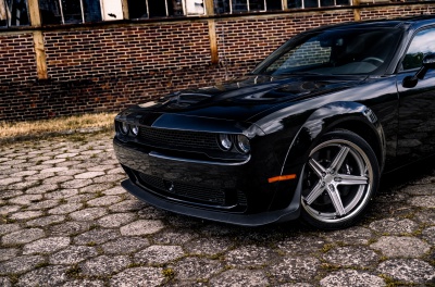 Dodge Challenger Concaver CVR9 Brushed Titanium