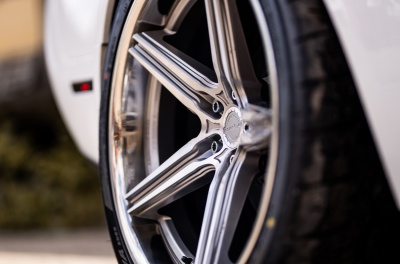 Dodge Challenger Concaver CVR9 Brushed Titanium