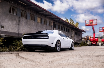 Dodge Challenger Concaver CVR9 Brushed Titanium