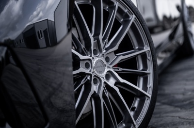 BMW 5 Series / M5 Concaver CVR7 Brushed Titanium