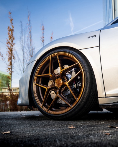 Audi R8 Concaver CVR2 Brushed Bronze