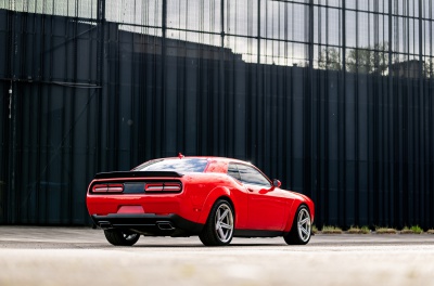 Dodge Challenger Concaver CVR8 Brushed Titanium