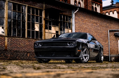 Dodge Challenger Concaver CVR9 Brushed Titanium