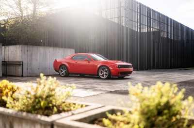 Dodge Challenger Concaver CVR8 Brushed Titanium