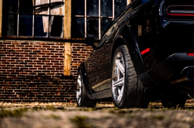 Dodge Challenger Concaver CVR9 Brushed Titanium