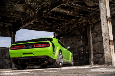 Dodge Challenger Concaver CVR9 Brushed Titanium