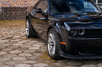Dodge Challenger Concaver CVR8 Brushed Titanium