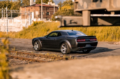Dodge Challenger Concaver CVR9 Brushed Titanium