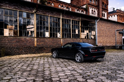 Dodge Challenger Concaver CVR9 Brushed Titanium