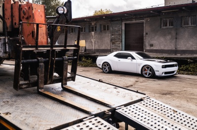 Dodge Challenger Concaver CVR9 Brushed Titanium