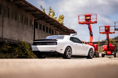 Dodge Challenger Concaver CVR9 Brushed Titanium