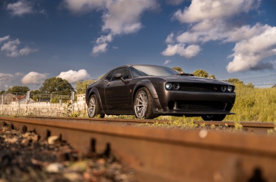 Dodge Challenger Concaver CVR8 Brushed Titanium