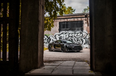 Audi R8 Concaver CVR2 Platinum Black