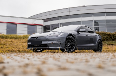 Tesla Model S Concaver CVR6 Double Tinted Black