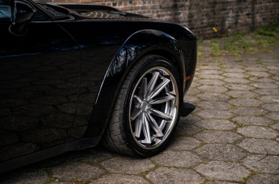 Dodge Challenger Concaver CVR8 Brushed Titanium
