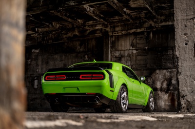 Dodge Challenger Concaver CVR9 Brushed Titanium