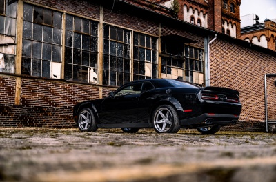 Dodge Challenger Concaver CVR9 Brushed Titanium