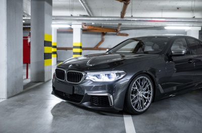 BMW 5 Series / M5 Concaver CVR1 Brushed Titanium