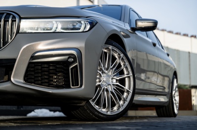 BMW 7 Series / M7 Concaver CVR7 Brushed Titanium