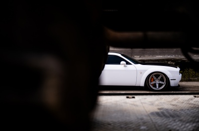 Dodge Challenger Concaver CVR9 Brushed Titanium