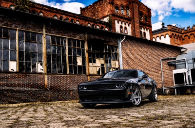 Dodge Challenger Concaver CVR9 Brushed Titanium