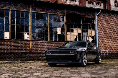 Dodge Challenger Concaver CVR9 Brushed Titanium