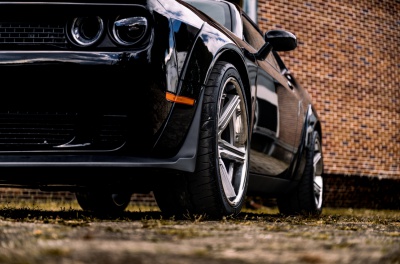 Dodge Challenger Concaver CVR9 Brushed Titanium