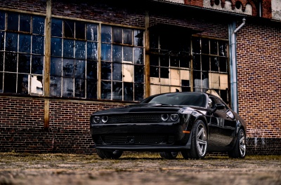 Dodge Challenger Concaver CVR9 Brushed Titanium