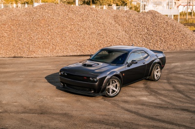 Dodge Challenger Concaver CVR9 Brushed Titanium