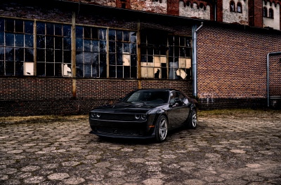 Dodge Challenger Concaver CVR9 Brushed Titanium