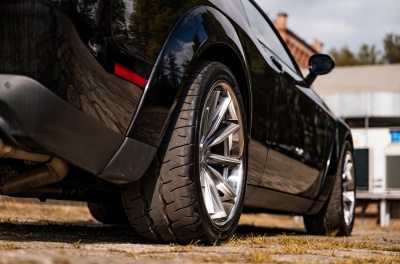 Dodge Challenger Concaver CVR8 Brushed Titanium