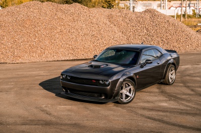 Dodge Challenger Concaver CVR9 Brushed Titanium