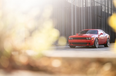 Dodge Challenger Concaver CVR8 Brushed Titanium