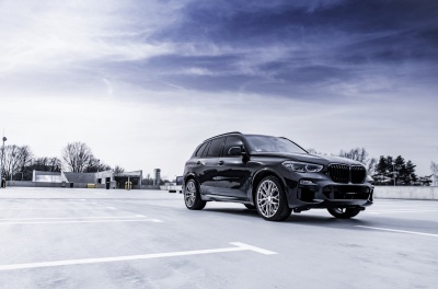 BMW X5 / X5M Concaver CVR1 Brushed Titanium