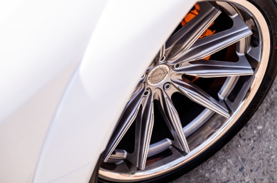 Dodge Challenger Concaver CVR8 Brushed Titanium