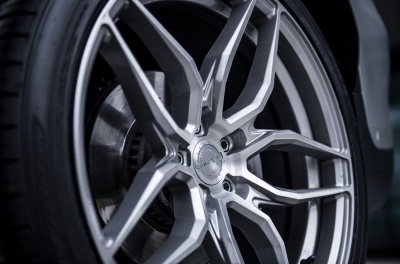 Mercedes-Benz GLC Concaver CVR3 Brushed Titanium