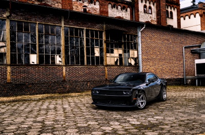 Dodge Challenger Concaver CVR9 Brushed Titanium
