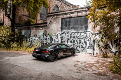 Audi R8 Concaver CVR2 Platinum Black