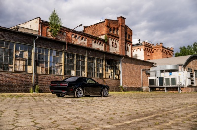 Dodge Challenger Concaver CVR8 Brushed Titanium