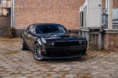 Dodge Challenger Concaver CVR8 Brushed Titanium