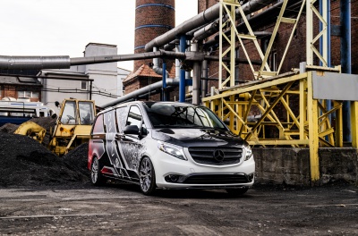 Mercedes-Benz Vito Concaver CVR1 Brushed Titanium
