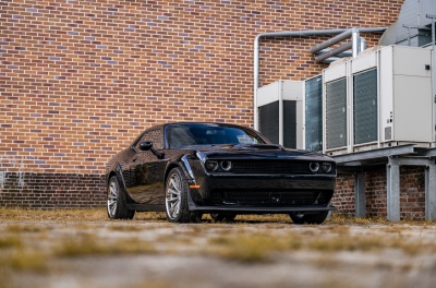 Dodge Challenger Concaver CVR8 Brushed Titanium